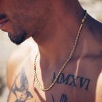 collares de oro para hombre