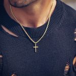 collares de oro para hombre