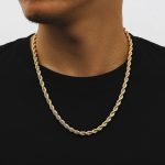 collares de oro para hombre