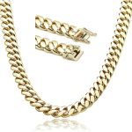collares de oro para hombre