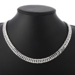 collares de plata para hombre