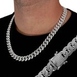collares de plata para hombre