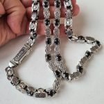 collares de plata para hombre