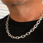 collares de plata para hombre