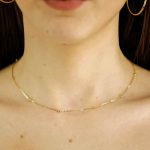 gargantilla de oro 18k mujer
