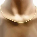 gargantilla de oro 18k mujer