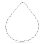 gargantilla oro blanco