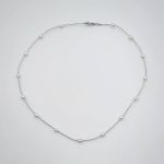 gargantilla oro blanco