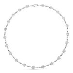 gargantilla oro blanco