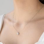 gargantilla oro blanco