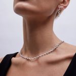 gargantilla oro blanco