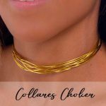 gargantillas de moda pegadas al cuello