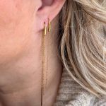 pendientes cadena